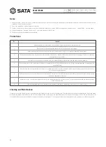 Preview for 12 page of SATA 95207 User Manual