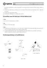 Предварительный просмотр 8 страницы SATA 97204A User Manual