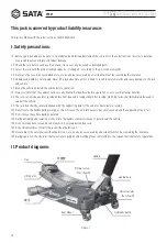 Preview for 12 page of SATA 97821 User Manual