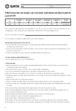 Preview for 8 page of SATA 97822 User Manual