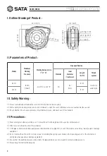 Предварительный просмотр 8 страницы SATA 98001 User Manual