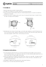 Preview for 9 page of SATA 98001 User Manual