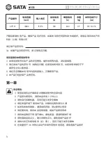 Предварительный просмотр 4 страницы SATA AE5723 User Manual