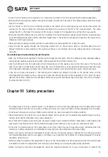 Preview for 13 page of SATA AE5736 User Manual