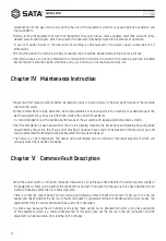 Preview for 14 page of SATA AE5736 User Manual