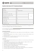 Preview for 10 page of SATA AE5821 User Manual