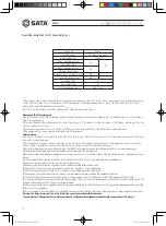 Preview for 8 page of SATA AE5832 User Manual