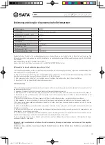 Preview for 15 page of SATA AE5851 User Manual