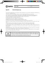 Preview for 33 page of SATA AE5861 User Manual