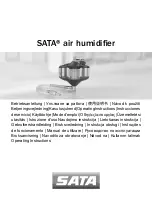 Предварительный просмотр 1 страницы SATA air humidifier Operating Instructions Manual