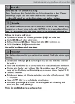 Preview for 13 page of SATA air humidifier Operating Instructions Manual