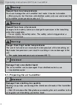 Preview for 82 page of SATA air humidifier Operating Instructions Manual