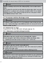 Preview for 280 page of SATA air humidifier Operating Instructions Manual