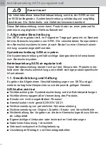 Preview for 6 page of SATA Air regulator belt Operating Instructions Manual