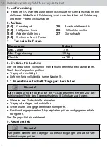 Preview for 8 page of SATA Air regulator belt Operating Instructions Manual