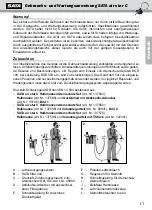 Preview for 3 page of SATA Air star C Operating Instructions Manual