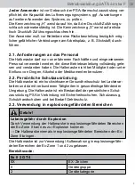 Предварительный просмотр 7 страницы SATA air star F Operating Instructions Manual