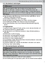 Preview for 11 page of SATA air vision 5000 Operating Instructions Manual