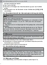 Preview for 12 page of SATA air vision 5000 Operating Instructions Manual