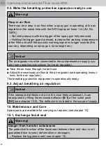 Preview for 86 page of SATA air vision 5000 Operating Instructions Manual