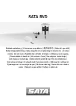 SATA BVD Operating Instructions Manual предпросмотр