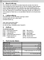 Preview for 6 page of SATA BVD Operating Instructions Manual