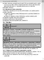 Preview for 21 page of SATA BVD Operating Instructions Manual