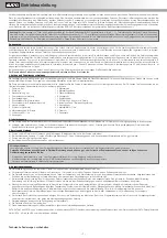 Preview for 4 page of SATA dolphin 1420 Operating Instructions Manual