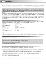 Preview for 8 page of SATA dolphin 1420 Operating Instructions Manual