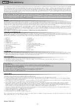 Preview for 15 page of SATA dolphin 1420 Operating Instructions Manual