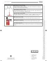 Предварительный просмотр 6 страницы SATA dry jet Operating Instructions Manual