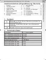 Preview for 5 page of SATA filter 100 prep Operating Instructions Manual