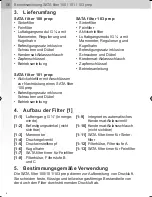 Preview for 6 page of SATA filter 100 prep Operating Instructions Manual