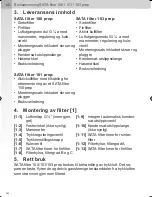 Предварительный просмотр 162 страницы SATA filter 100 prep Operating Instructions Manual