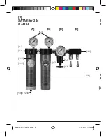 Предварительный просмотр 3 страницы SATA filter 244 Operating Instructions Manual