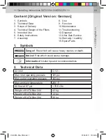 Preview for 45 page of SATA filter 244 Operating Instructions Manual