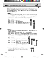 Preview for 100 page of SATA filter 400 Series Operating Instructions Manual