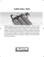 SATA filter  434 Operating Instructions Manual preview