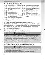 Предварительный просмотр 7 страницы SATA filter  434 Operating Instructions Manual