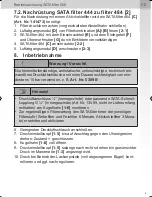 Preview for 9 page of SATA filter  434 Operating Instructions Manual