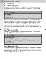 Preview for 10 page of SATA filter  434 Operating Instructions Manual