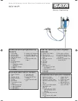 SATA HKU 200 Operating Instructions Manual предпросмотр