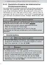 Preview for 18 page of SATA Jet 4000 B Operating Instructions Manual