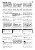 Preview for 3 page of SATA SATAjet 1000 A RP Operating Instructions Manual