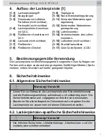 Preview for 7 page of SATA SATAjet 1500 B Operating Instructions Manual