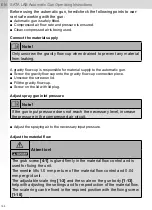 Preview for 130 page of SATA SATAjet 2000 LAB HVLP Operating Instructions Manual