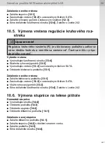 Preview for 497 page of SATA SATAjet 2000 LAB HVLP Operating Instructions Manual