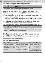 Preview for 108 page of SATA SATAjet 3000 B RP Operating Instructions Manual