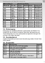 Preview for 25 page of SATA SATAJET 3000 K RP/HVLP Operating Instructions Manual