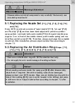 Preview for 107 page of SATA SATAjet 4000 B Operating Instructions Manual